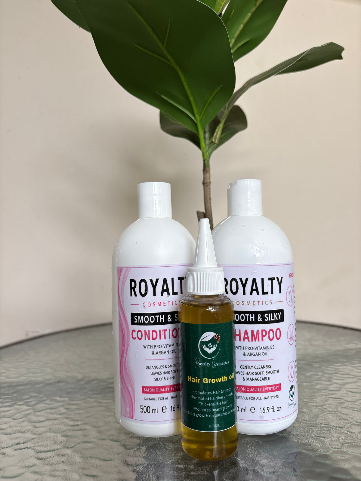 Hair growth oil +wash combo