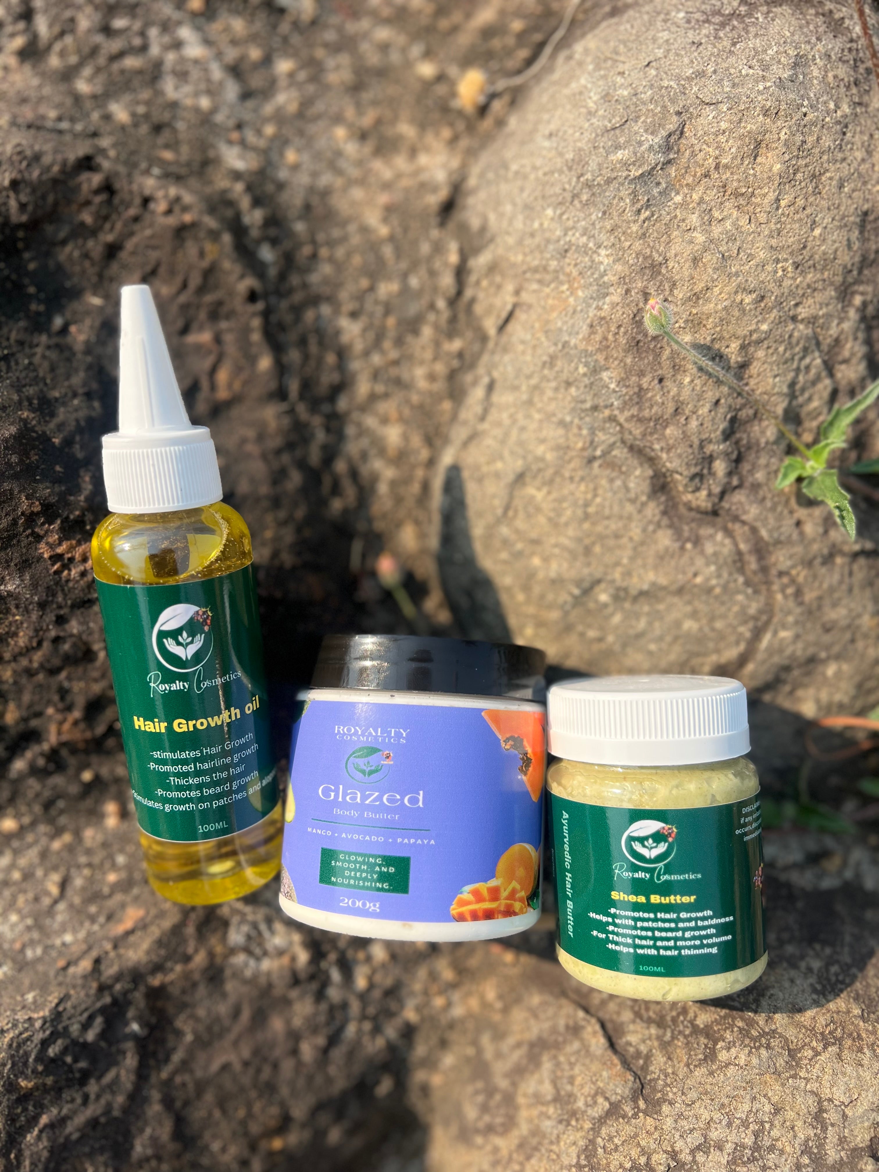 Hair growth combo and body butter