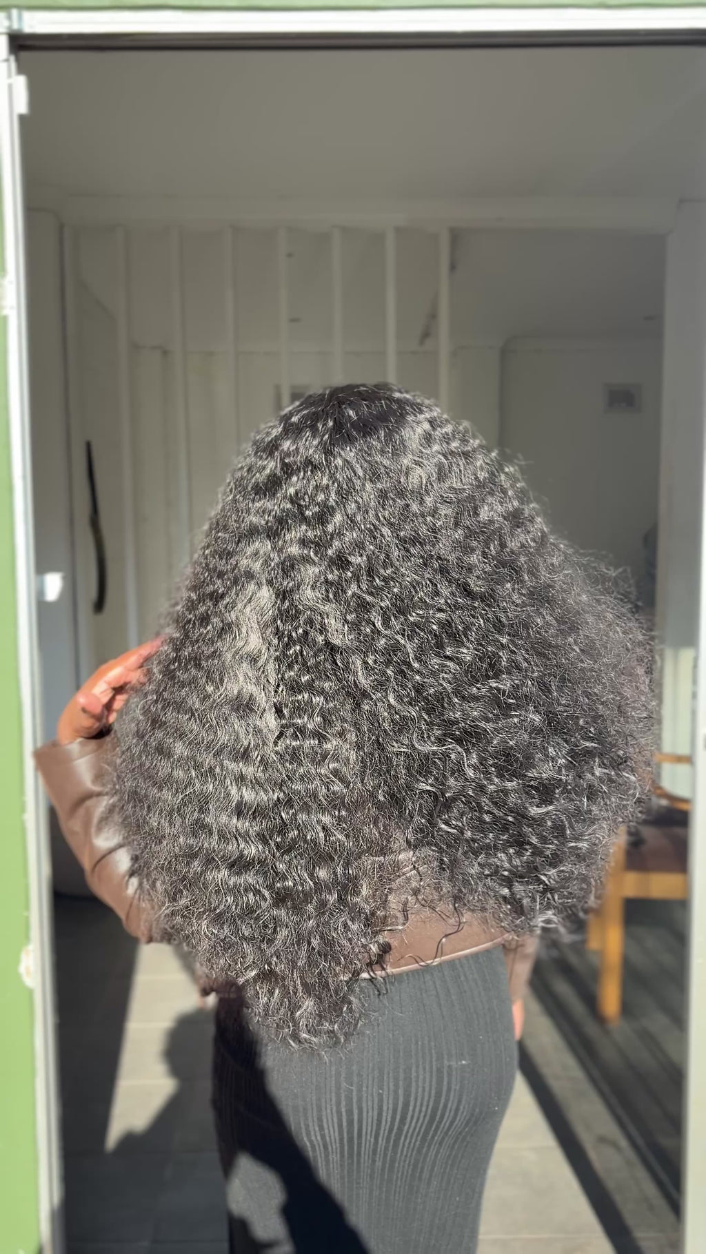 Water wave human blend
