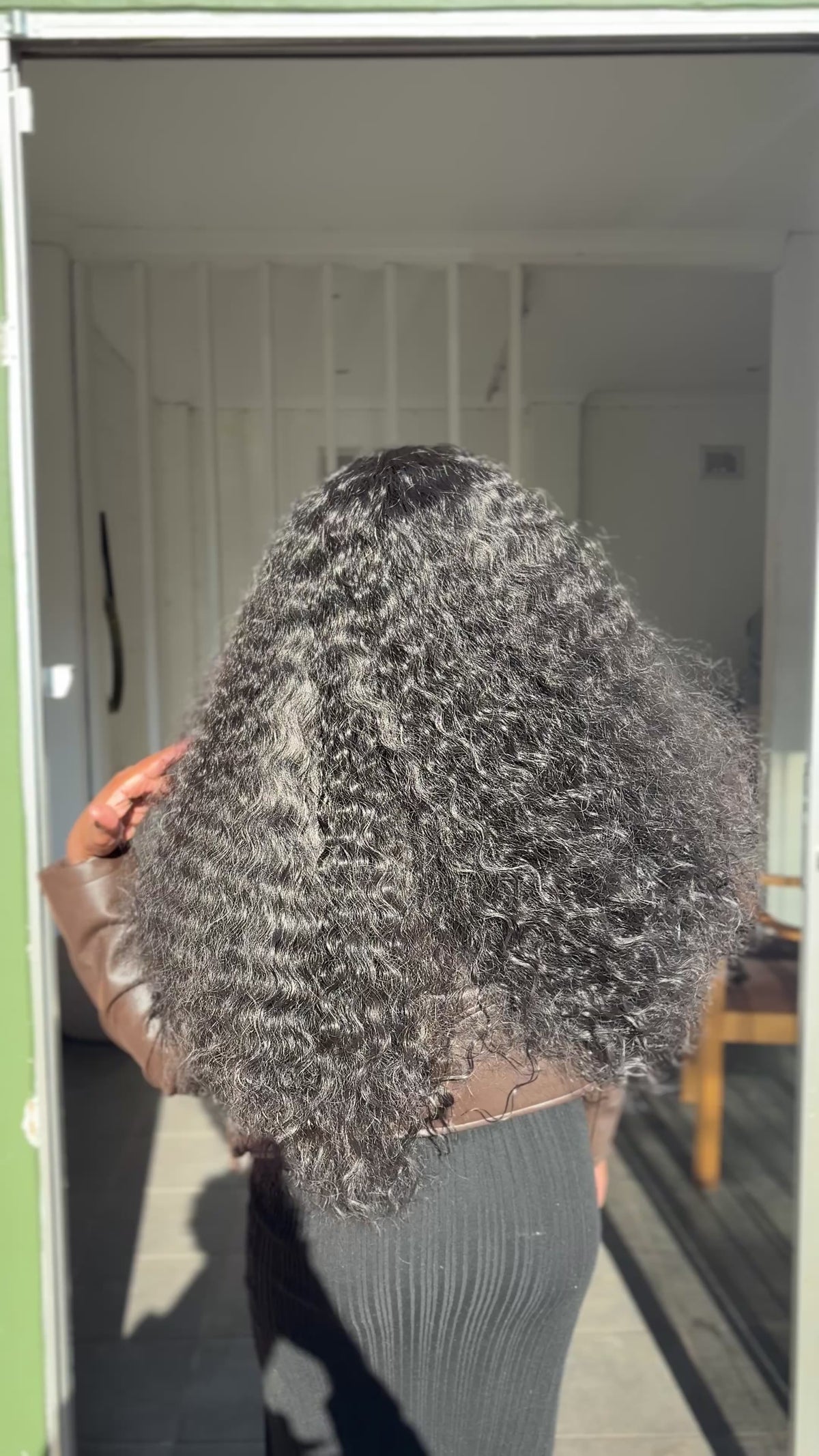 Water wave human blend
